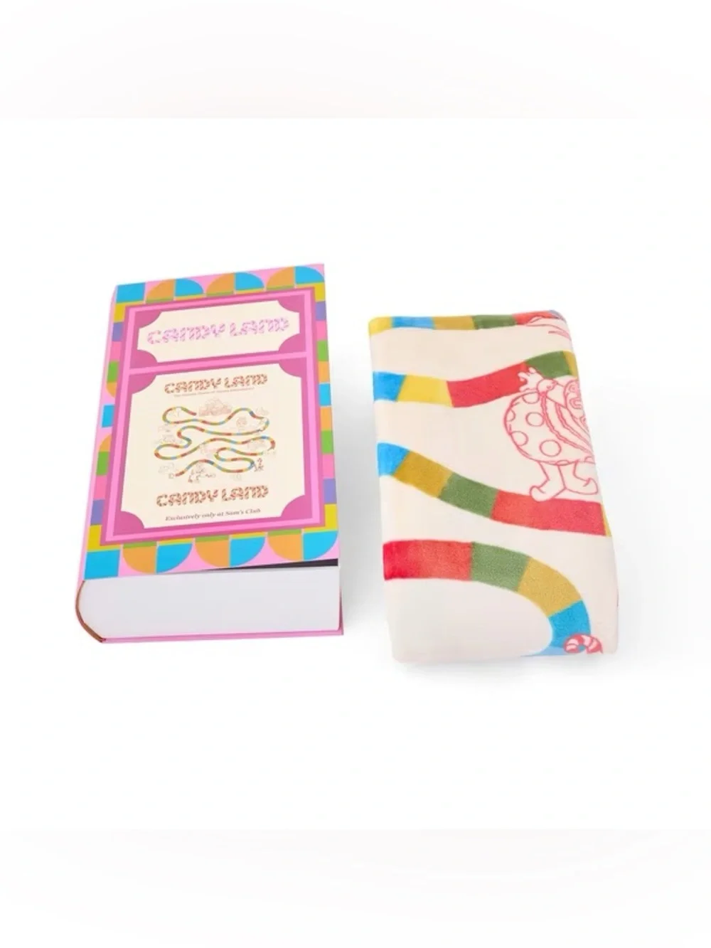 Candyland Licensed Classic Boxed Board Game Silk Touch Throw, 50